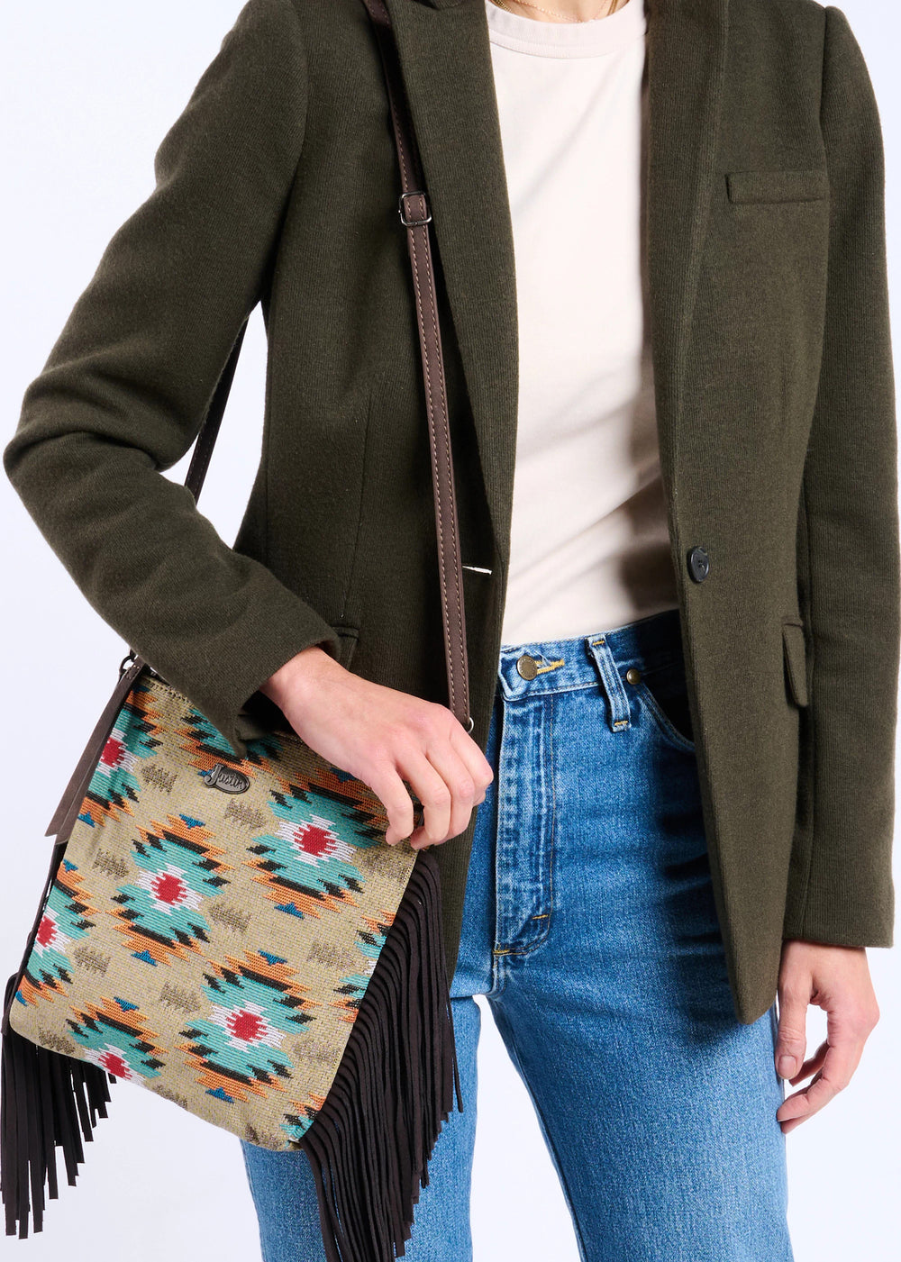 Native Crossbody Bag ™ - Tan (Multicolor)
