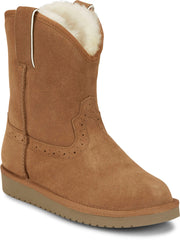 Heidi 8" Suede Shearling ™ - Chestnut (Brown)