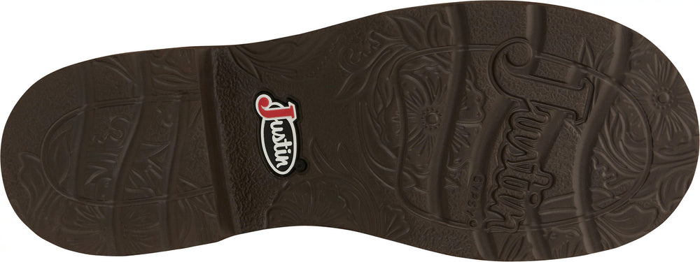 Gemma 8" Western Boot ™ - Dark Brown (Brown)