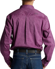 Paisley Button Down ™ - Plum Paisley (Prints)