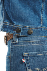 Women's Denim Jacket ™ - Denim (Blue)