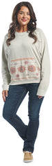 Conceal Carry Sweatshirt ™ - Oatmeal (White)