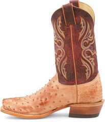 Mac Full Quill Ostrich ™ - Cognac (Tan)