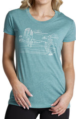 Desert Scene Tee ™ - Blue