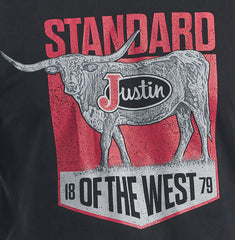 Justin Men's Standard Of The West Tee ™ - Black