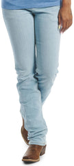 High Rise Straight Leg Womens ™ - Stone Bleach (Blue)