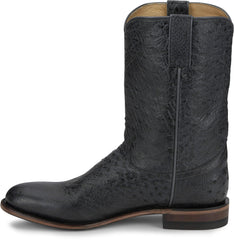Stinson 10" Smooth Ostrich Roper ™ - Grey Vale (Grey)