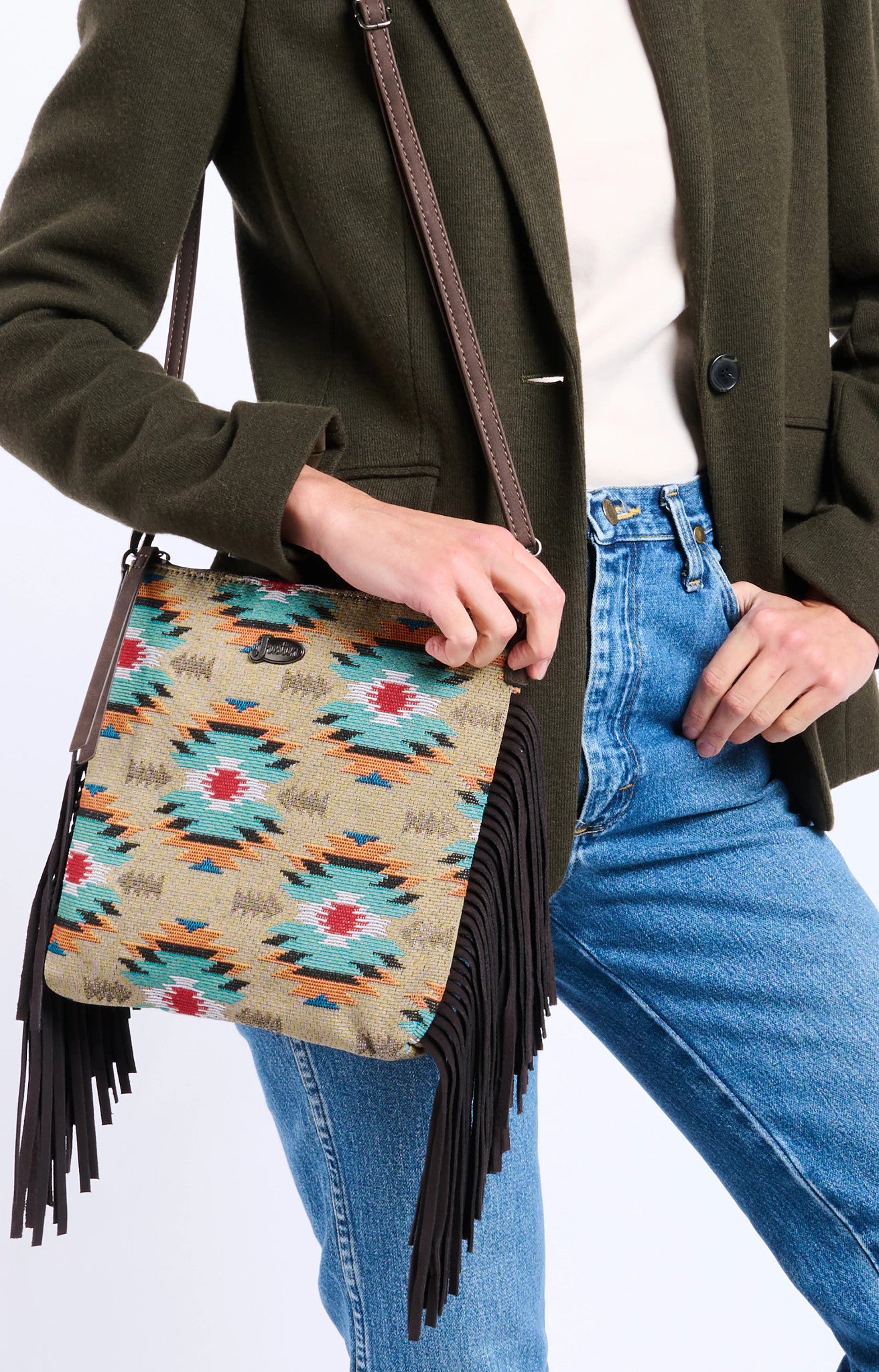Native Crossbody Bag ™ - Tan (Multicolor)