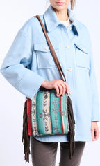 Serape Crossbody Bag ™ - Stripe (Multicolor)