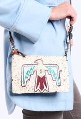 Hair On Crossbody Bag ™ - White