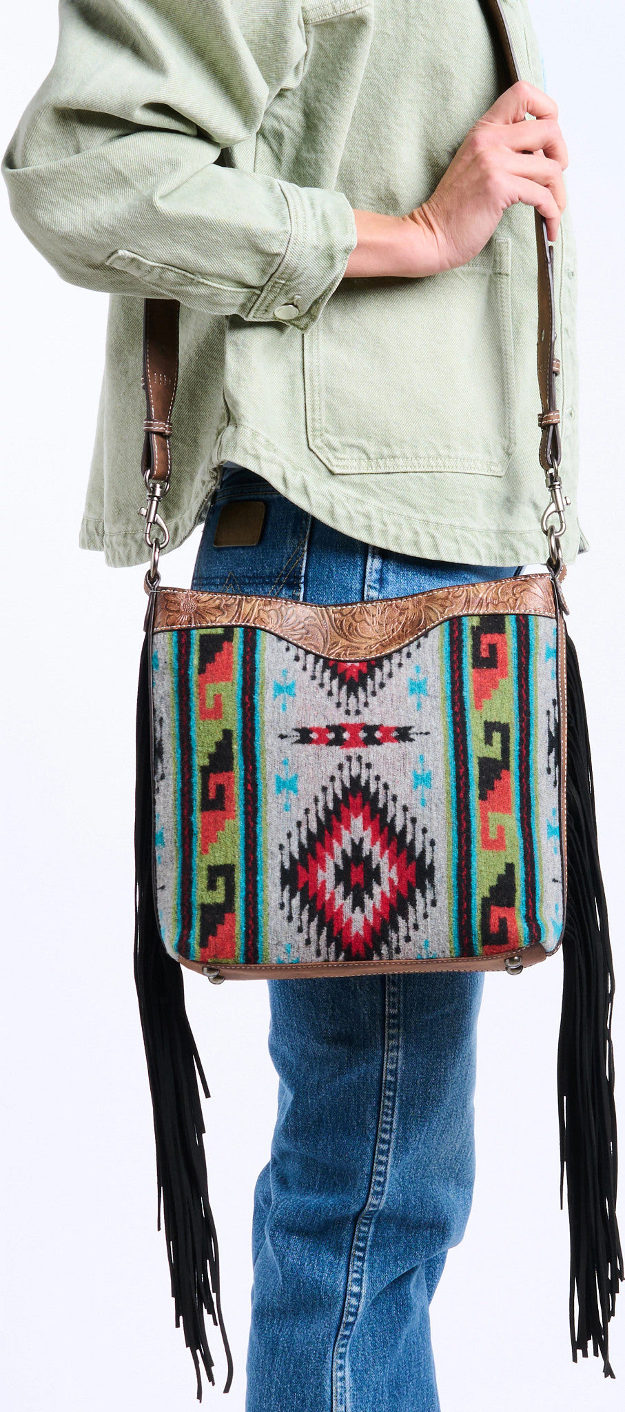 Fringe Crossbody Bag ™ - Multicolor