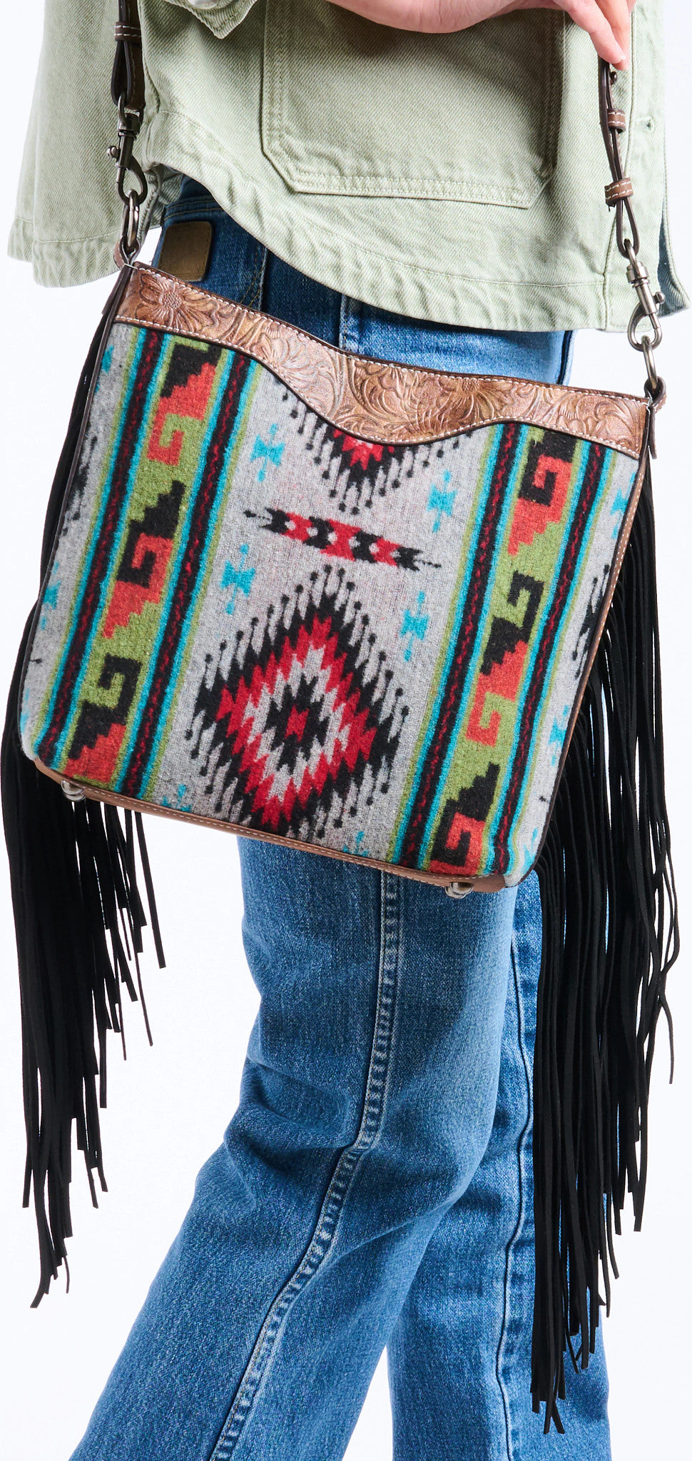 Fringe Crossbody Bag ™ - Multicolor