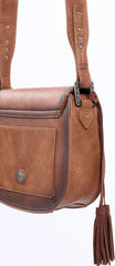 Inlay Saddle Bag ™ - Walnut (Brown)