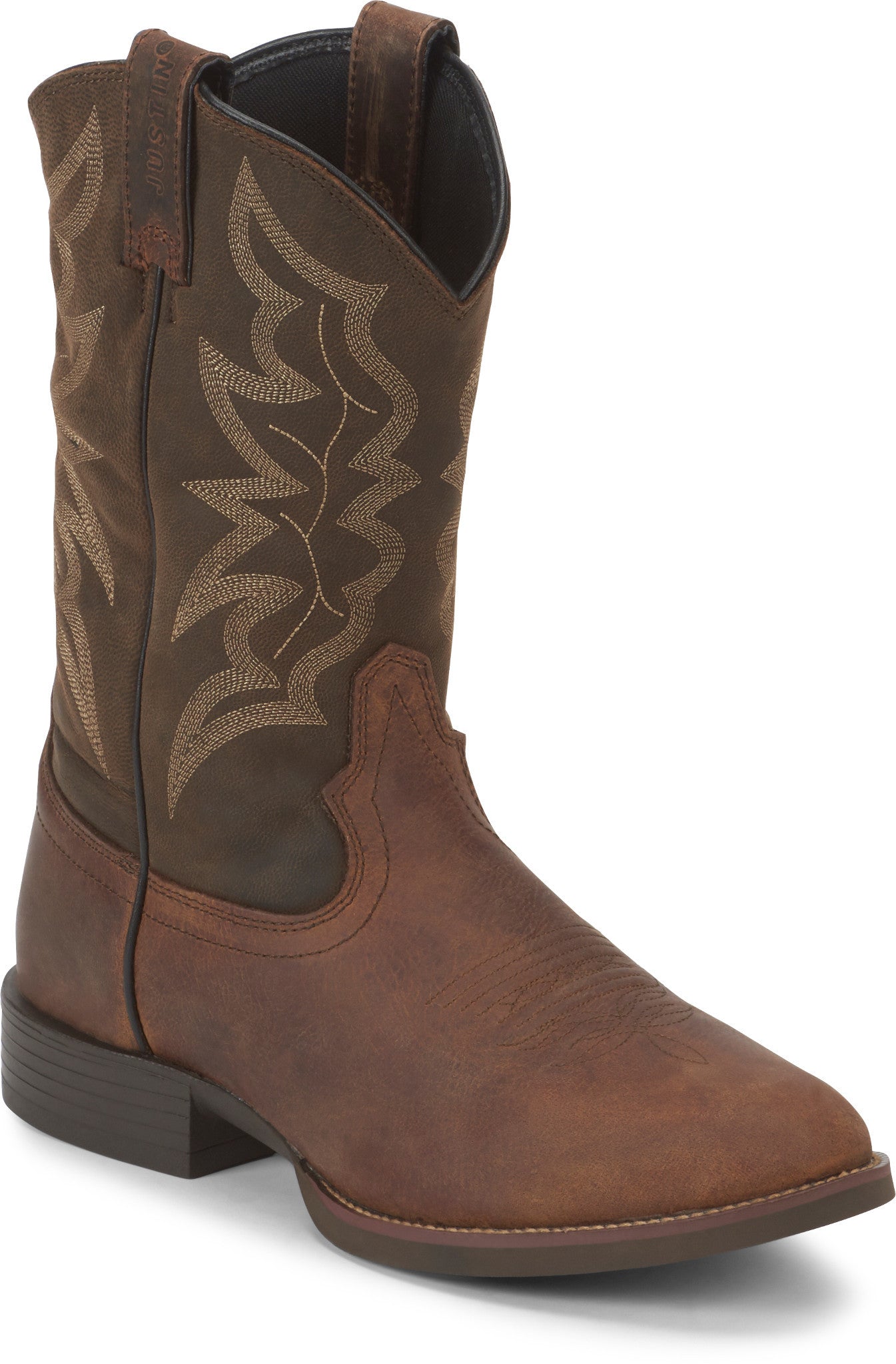 Buster III 11" Western ™ - Distressed Brown (Brown)