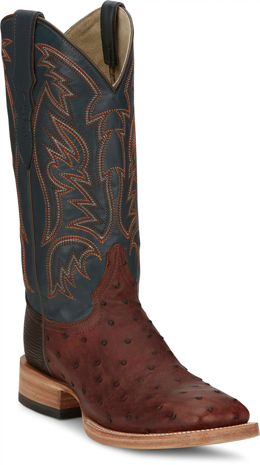 Doc Bar - Full Quill Ostrich ™ - Brandy (Brown)