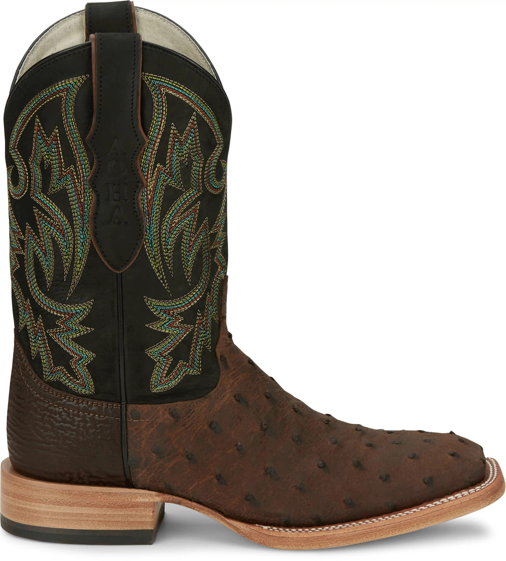 King - Full Quill Ostrich ™ - Kango Tobac (Brown)