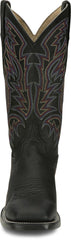 Three Bars - Smooth Ostrich ™ - Black