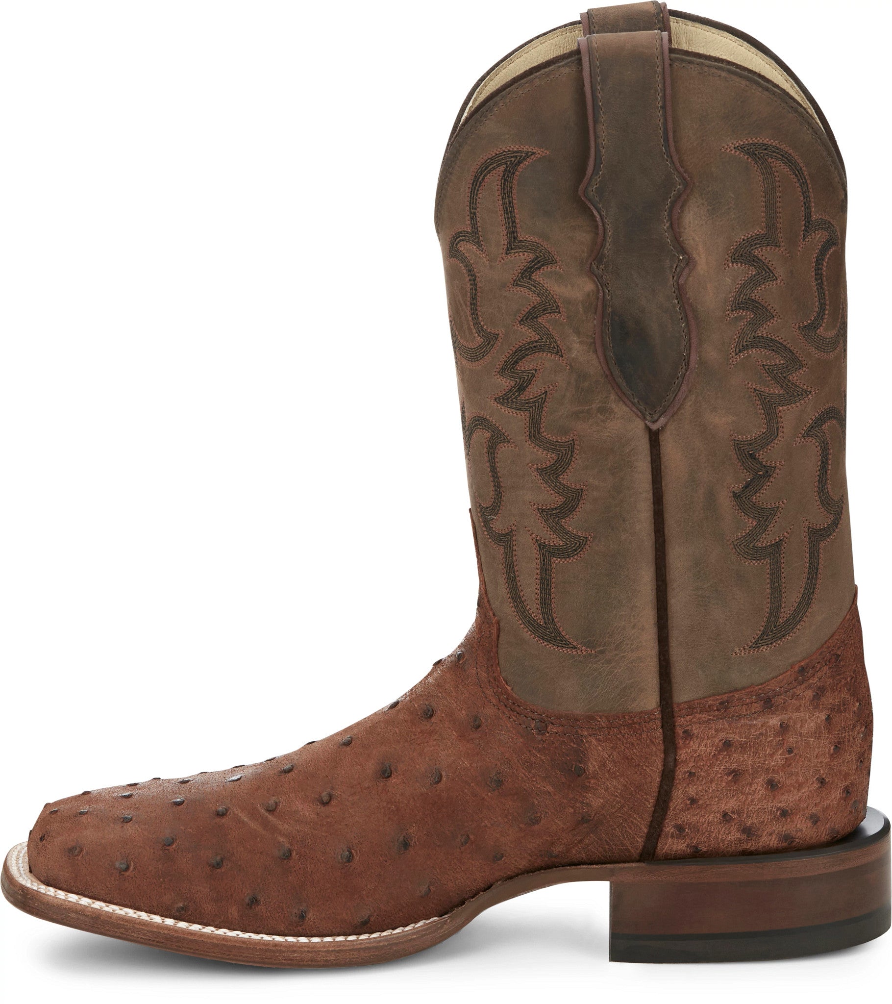 Belmont 11" Full Quill Ostrich ™ - Wild Brandy (Brown)