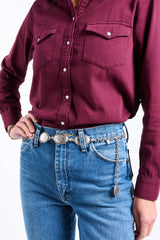 Nicole Concho Link Belt ™ - Siver (Grey)