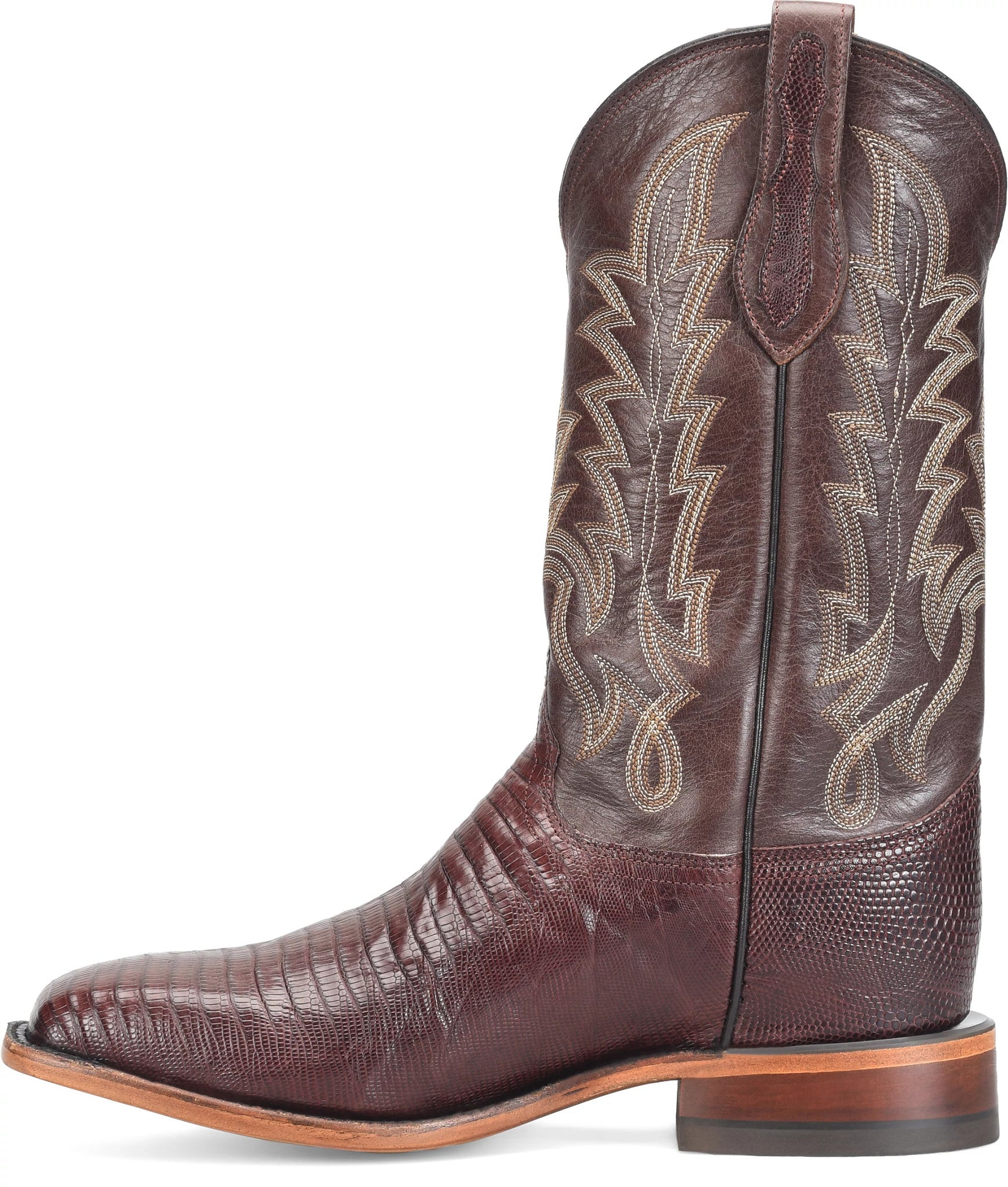 Reposado 12" Lizard Cowboy ™ - Chocolate (Brown)