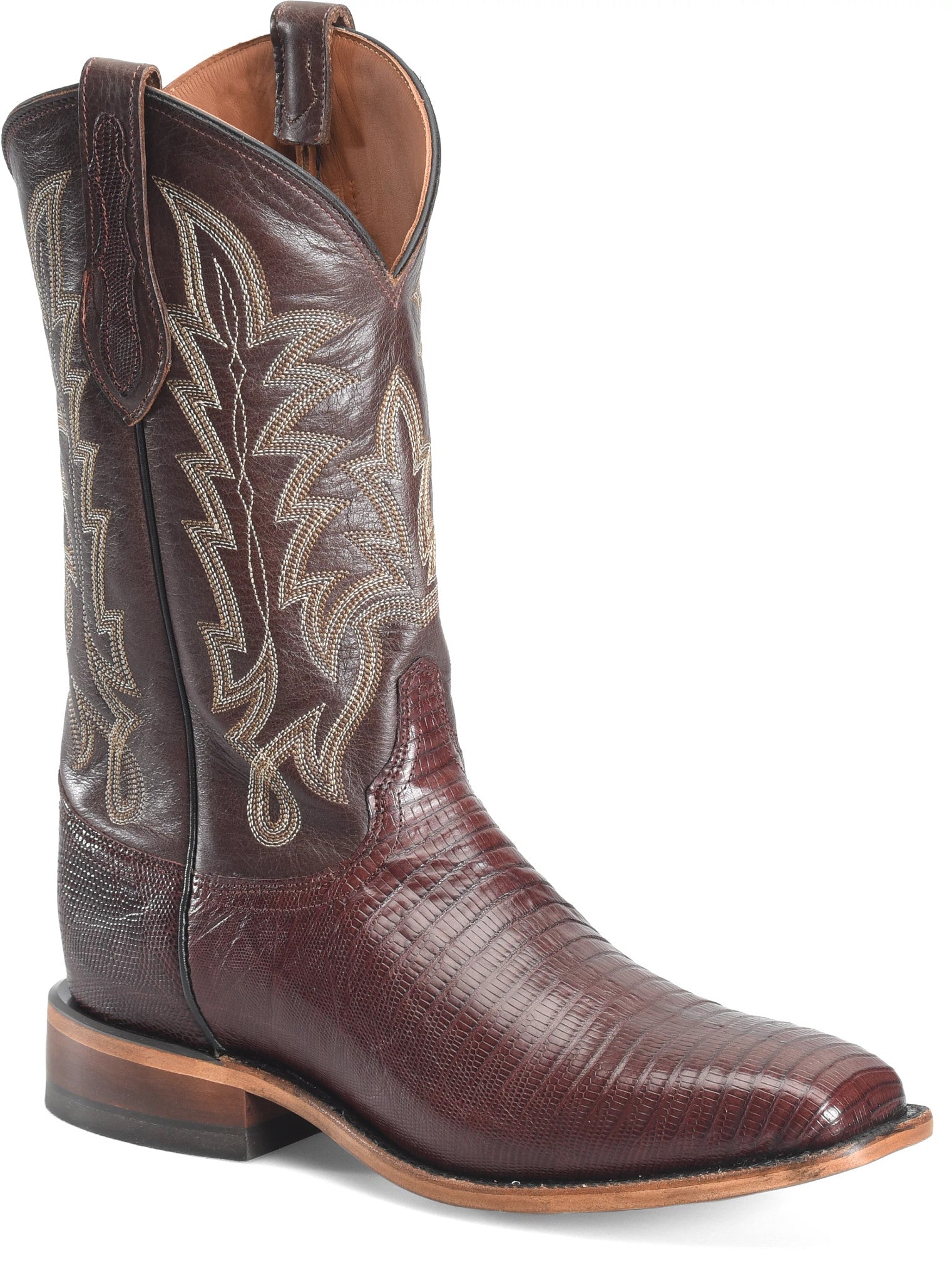 Reposado 12" Lizard Cowboy ™ - Chocolate (Brown)