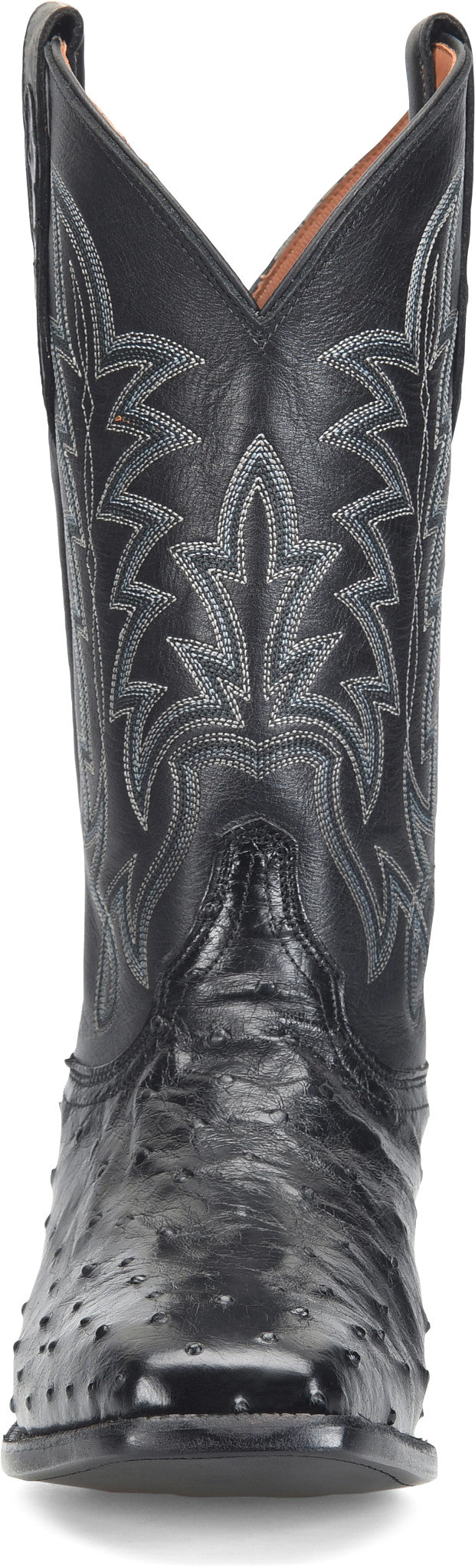 Rancher 12" Ostrich Cowboy ™ - Obsidian (Black)