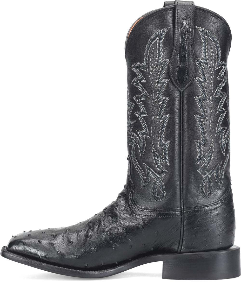 Rancher 12" Ostrich Cowboy ™ - Obsidian (Black)