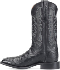 Rancher 12" Ostrich Cowboy ™ - Obsidian (Black)