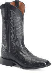 Rancher 12" Ostrich Cowboy ™ - Obsidian (Black)