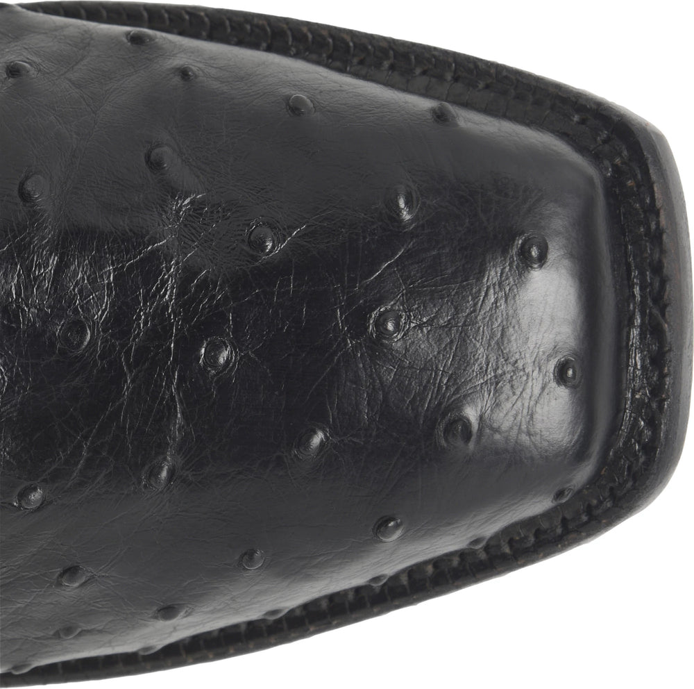 Rancher 12" Ostrich Cowboy ™ - Obsidian (Black)