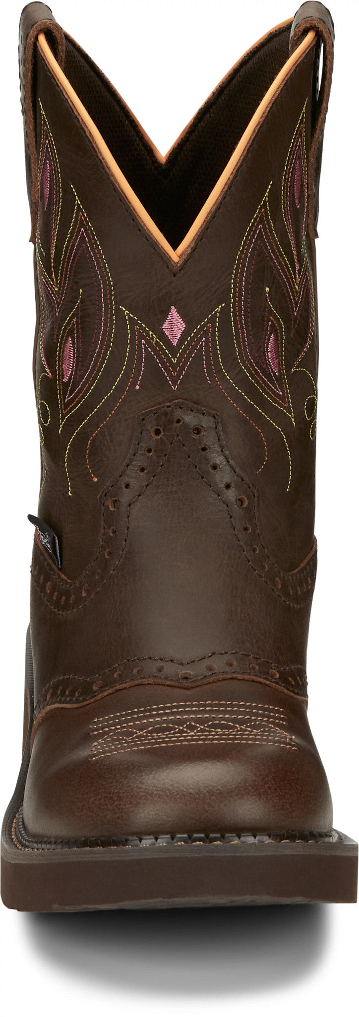 Gemma 8" Western Boot ™ - Dark Brown (Brown)