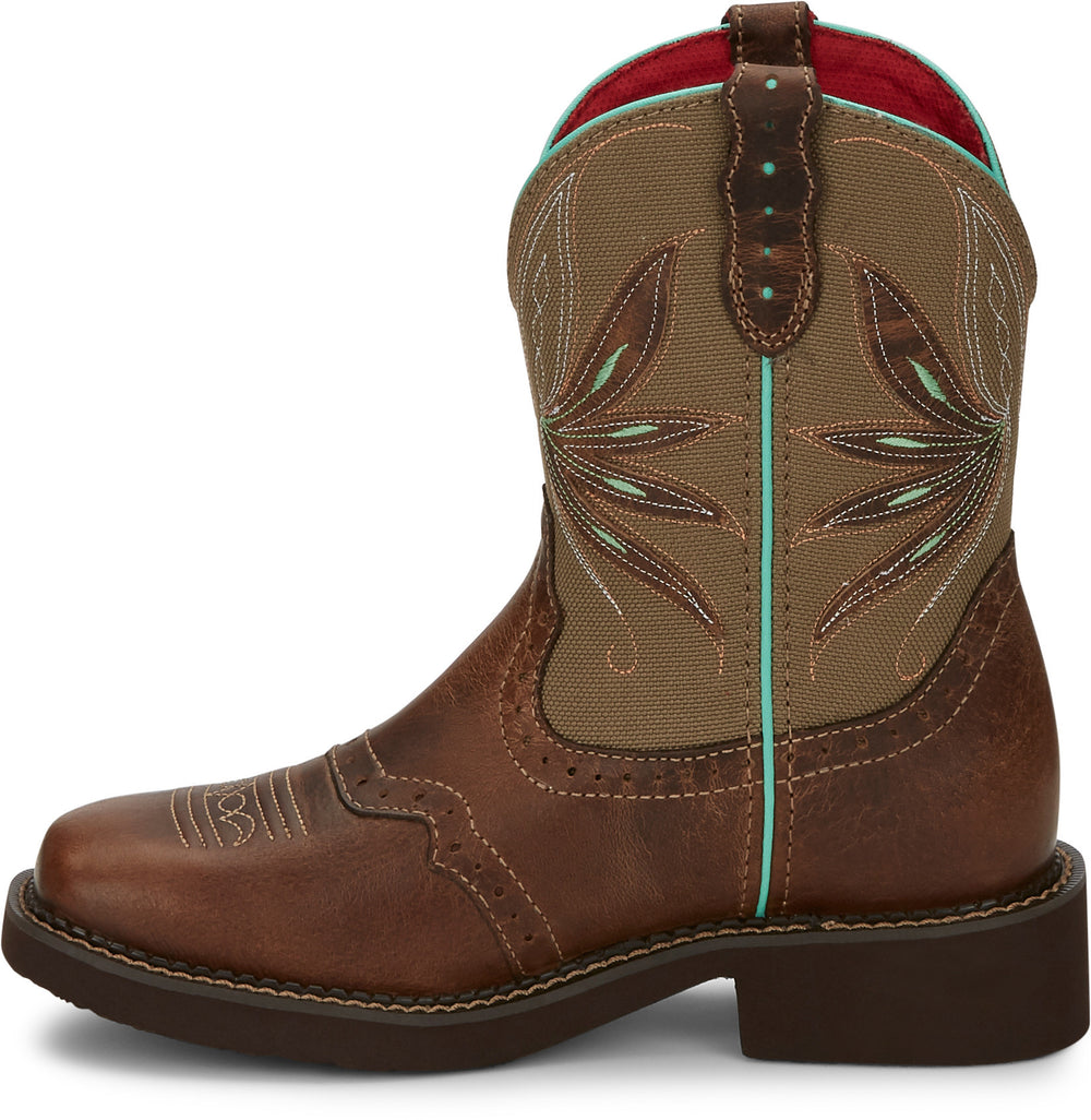Nettie 8" Western Boot ™ - Tan (Brown)