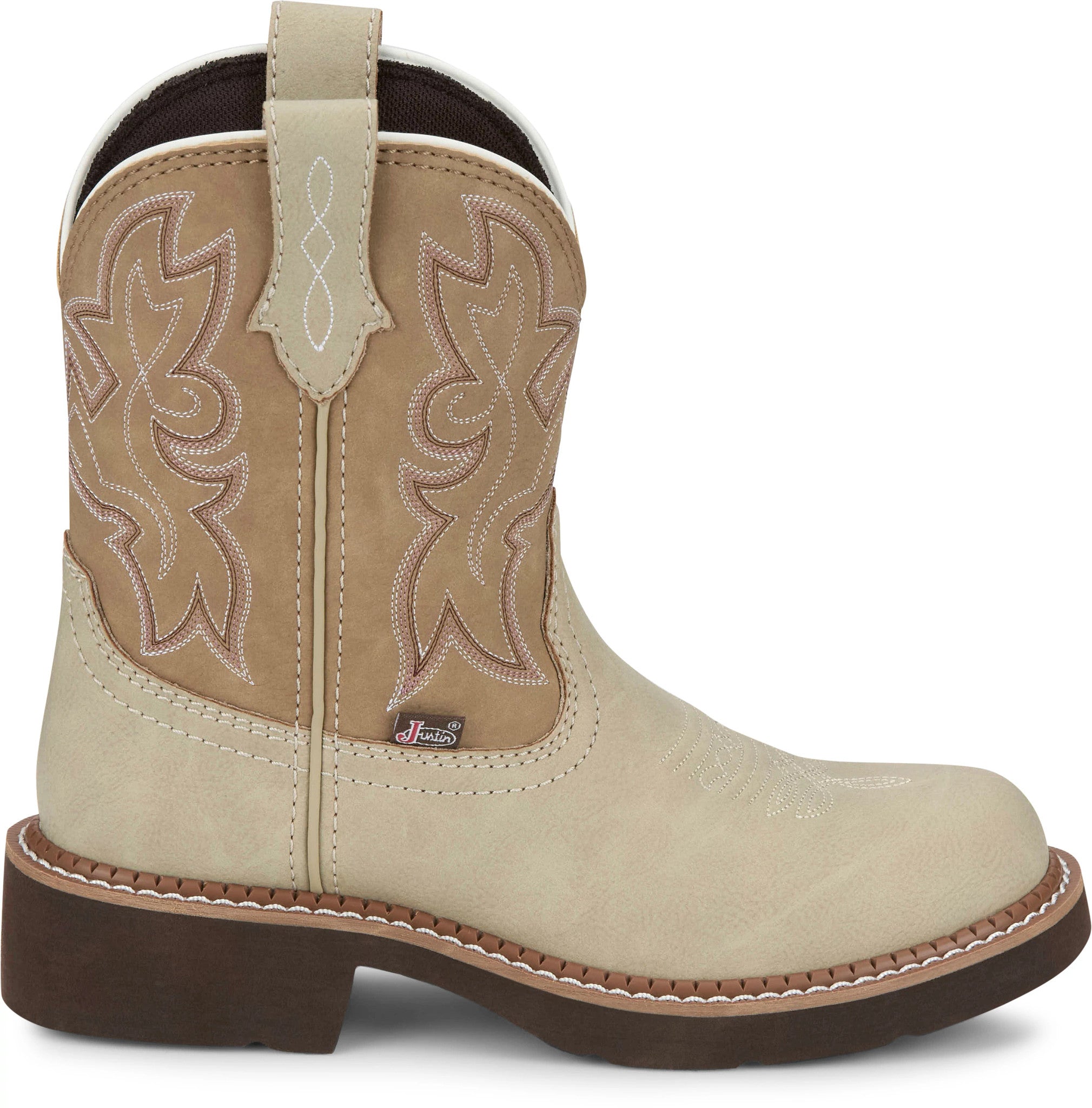 Kay 8" Western ™ - Taupe (Tan)