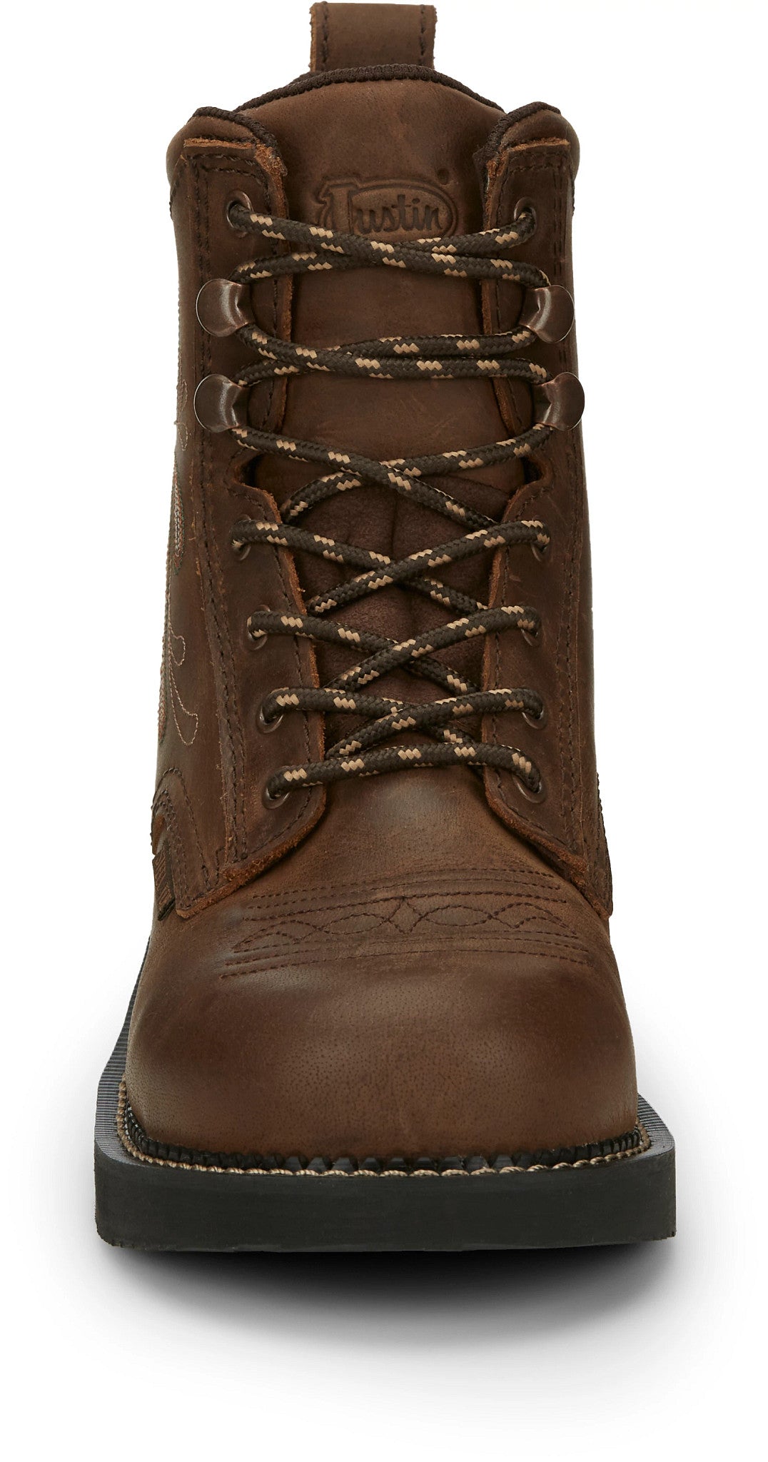 Katerina 6" Steel Toe Waterproof Work Boot ™ - Aged Bark (Brown)