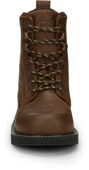 Katerina 6" Steel Toe Waterproof Work Boot ™ - Aged Bark (Brown)