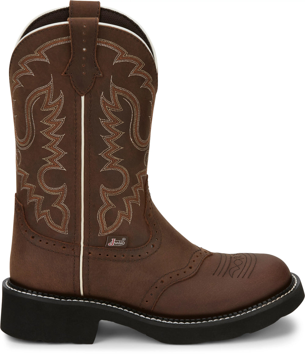 Inji 11" Western Boot ™ - Aged Bark (Brown)