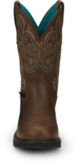 Tasha 11" Steel Toe Waterproof Work Boot ™ - Brown