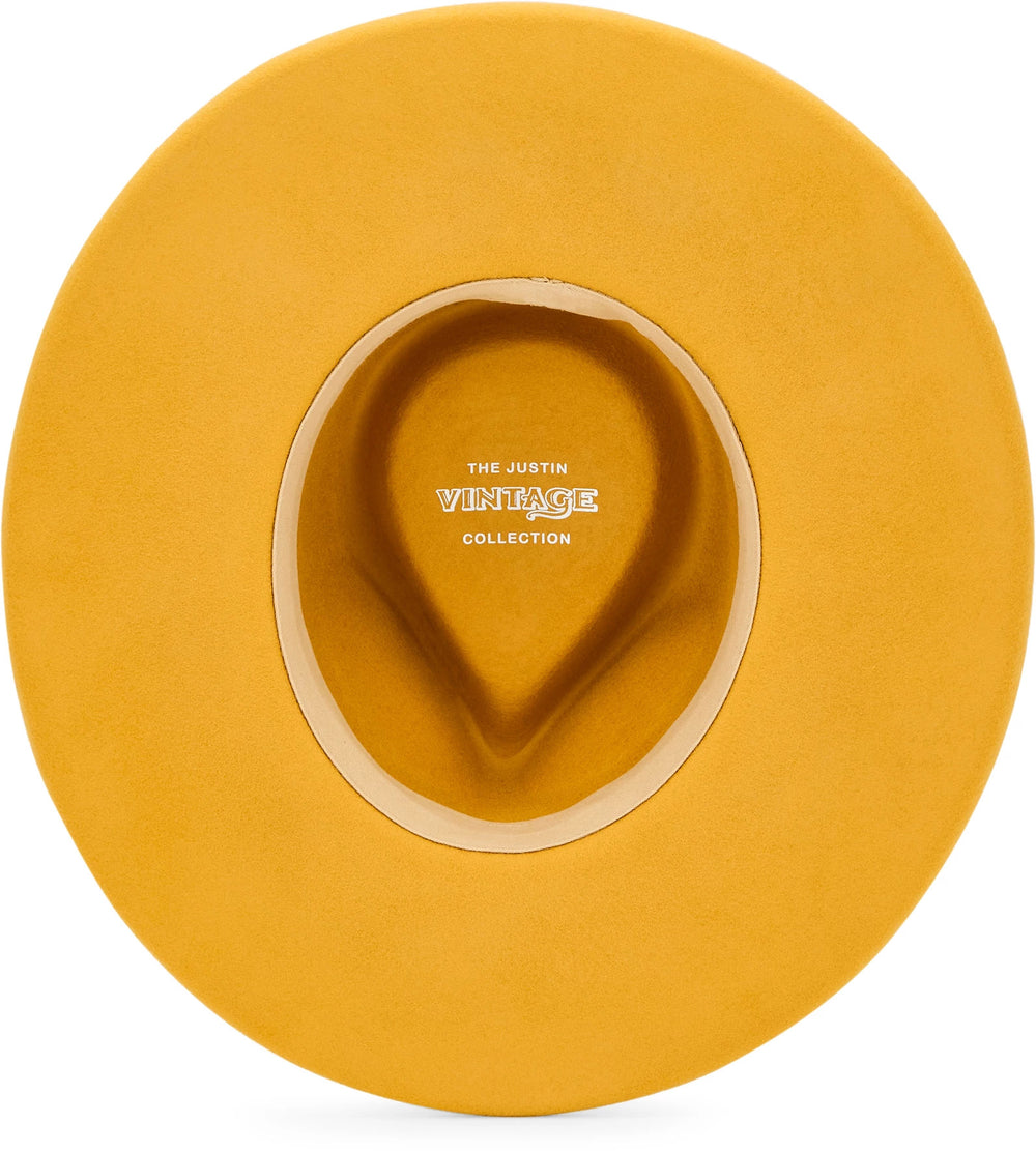 Joline Felt Western Hat ™ - Mustard (Yellow)