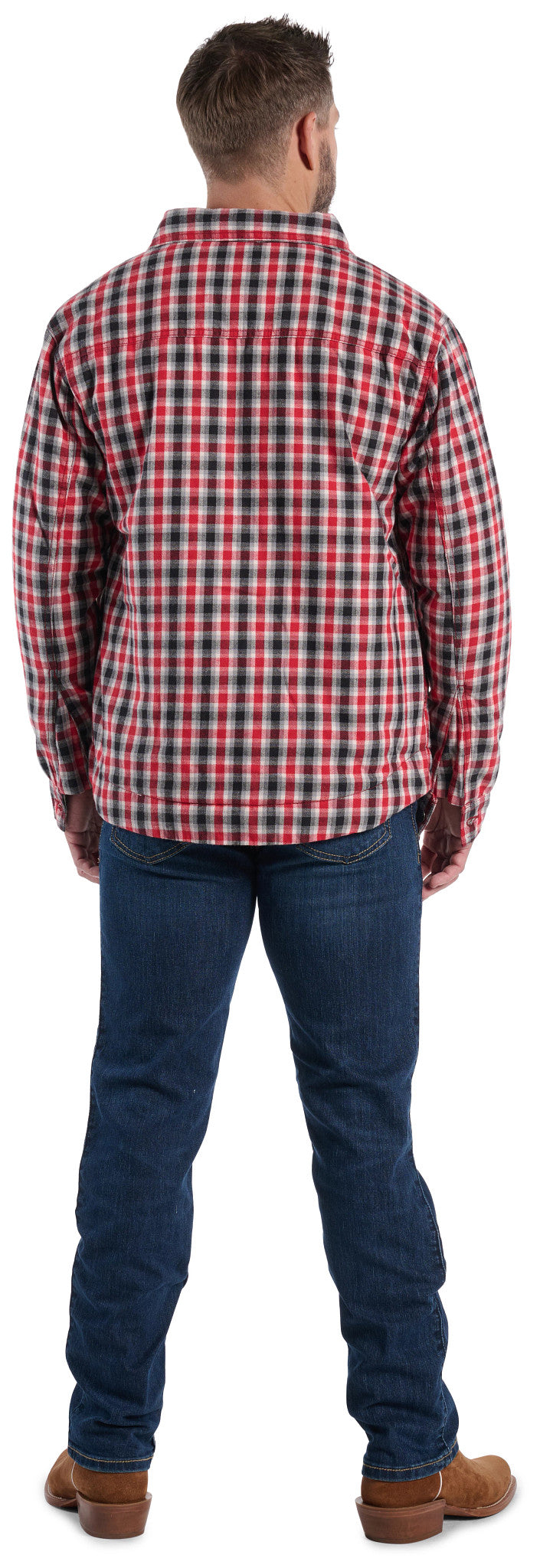 Jackson Shirt Jacket ™ - Red/White/Black Plaid (Multicolor)