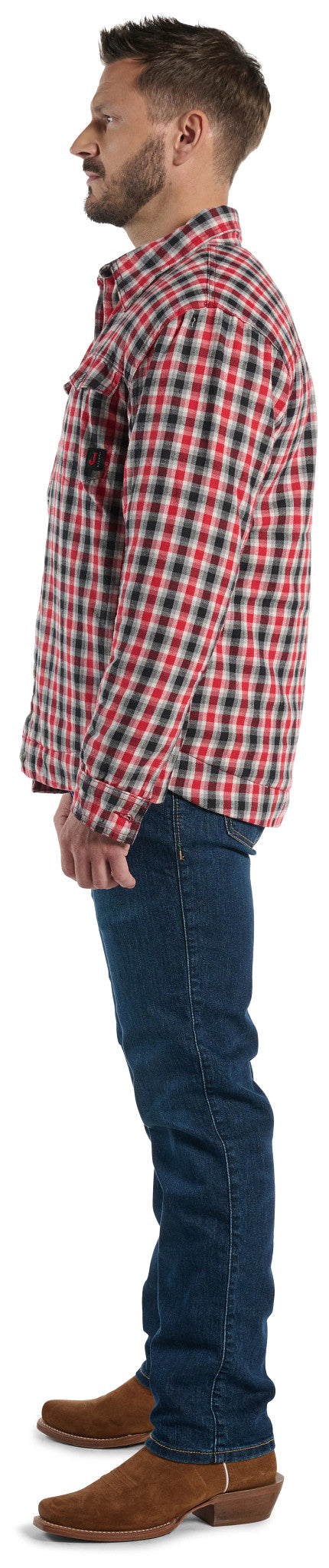 Jackson Shirt Jacket ™ - Red/White/Black Plaid (Multicolor)