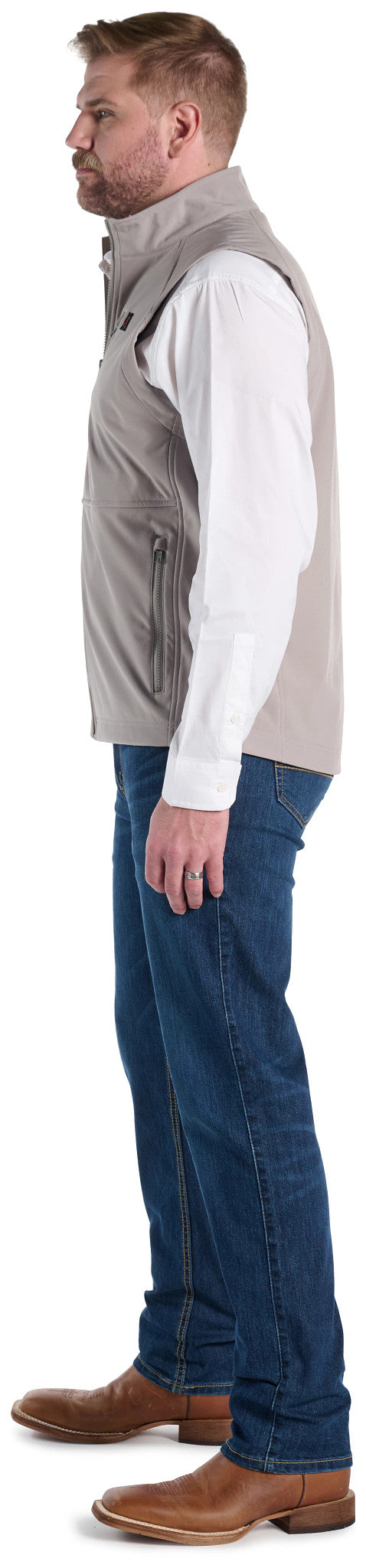 Weather Resisting Vest ™ - Solid Stone (Grey)