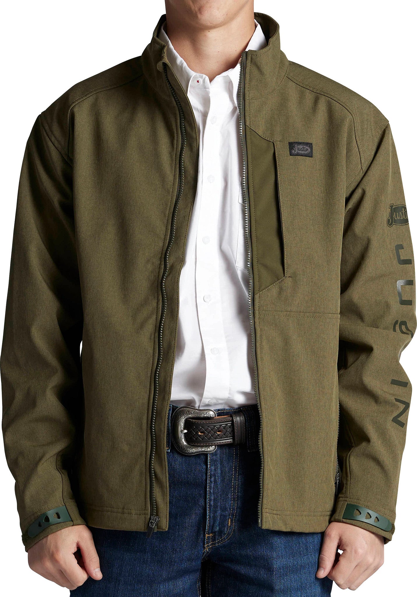 Wind/Water Resistant Jacket ™ - Olive Heather (Green)