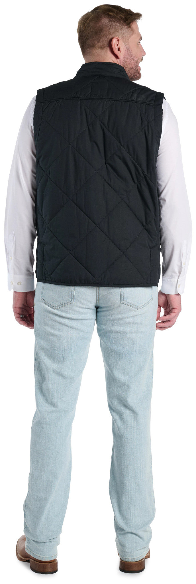 Justin Men's Quilted Vest ™ - Black