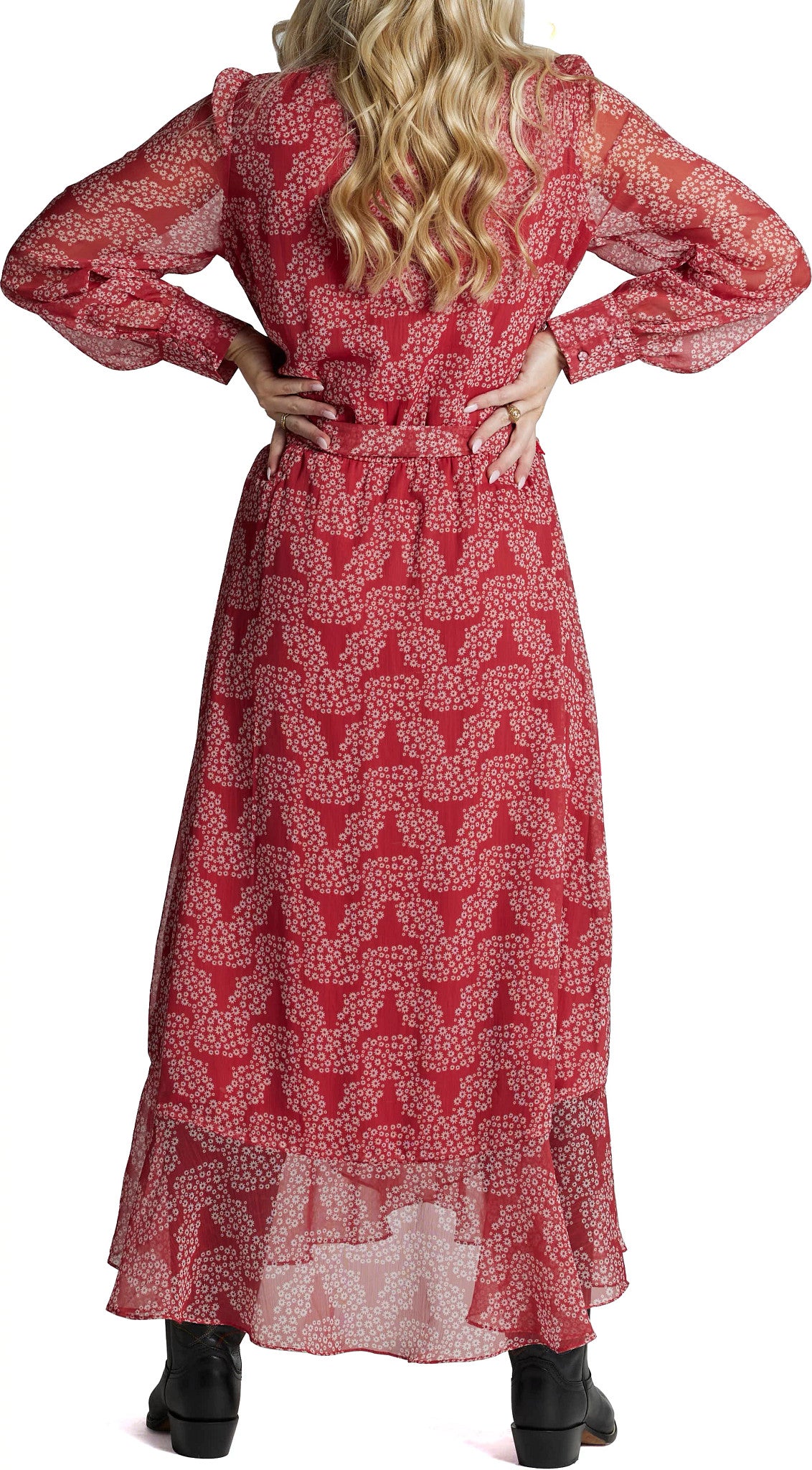 Justin Women's Wrap Maxi Dress ™ - Red