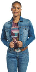 Women's Denim Jacket ™ - Denim (Blue)