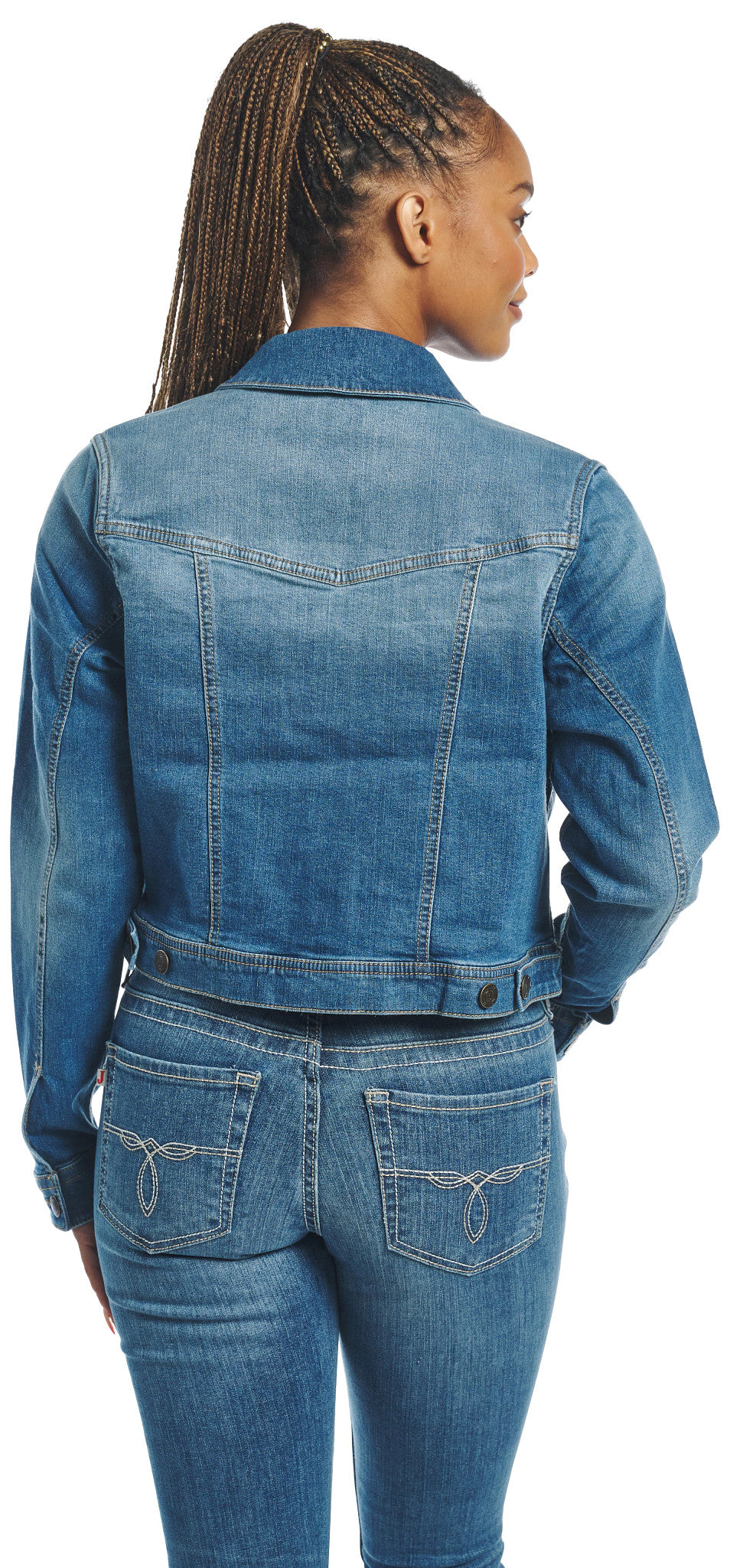 Women's Denim Jacket ™ - Denim (Blue)