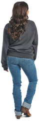 Justin Women's Conceal Carry Sweatshirt ™ - Black