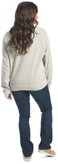Conceal Carry Sweatshirt ™ - Oatmeal (White)