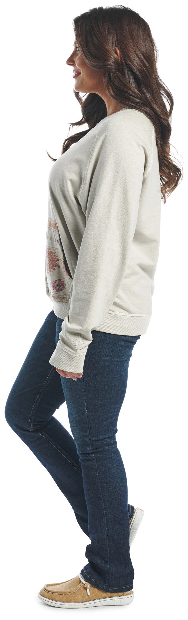 Conceal Carry Sweatshirt ™ - Oatmeal (White)