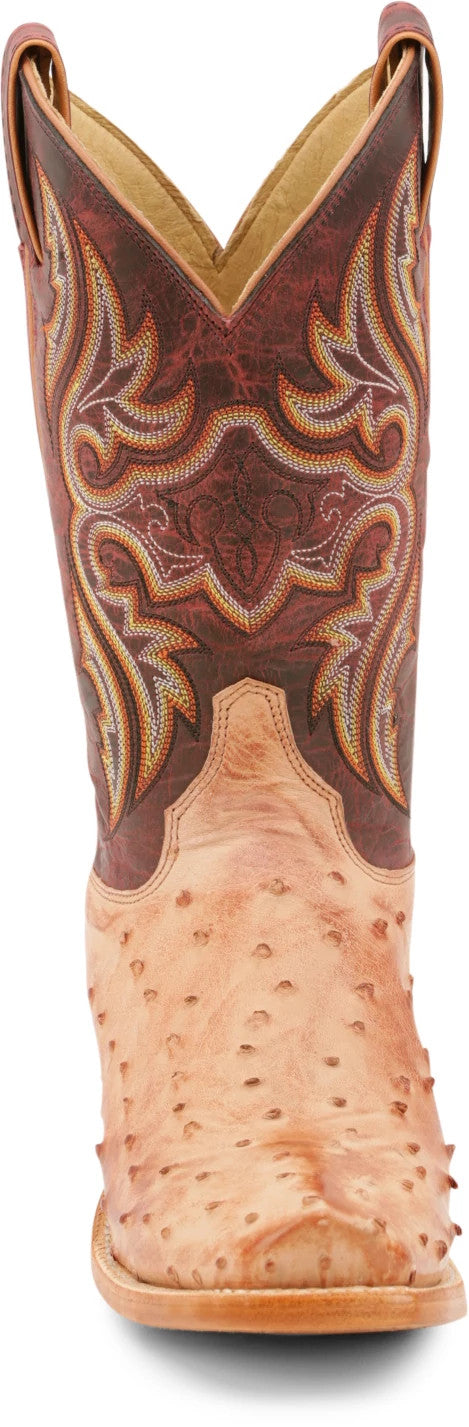 Mac Full Quill Ostrich ™ - Cognac (Tan)